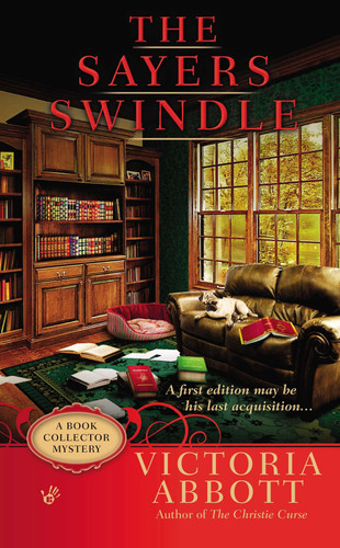 The Sayers Swindle (A Book Collector Mystery) book cover by Victoria Abbott