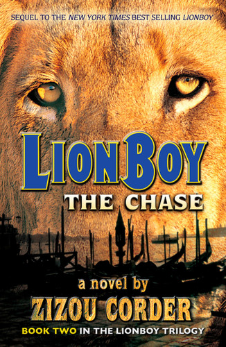 Lionboy: the Chase book cover by Zizou Corder