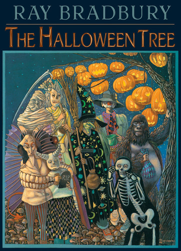 The Halloween Tree book cover by Ray Bradbury