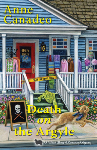 Death on the Argyle (A Black Sheep & Co. Mystery) book cover by Anne Canadeo