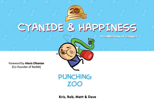 Cyanide & Happiness: Punching Zoo (20th Anniversary Edition) (Cyanide & Happiness) book cover by 