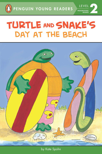 Turtle and Snake's Day at the Beach (Penguin Young Readers, Level 2) book cover by Kate Spohn
