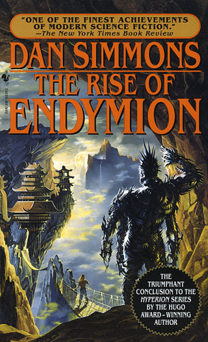 The Rise of Endymion (Hyperion Cantos) book cover by Dan Simmons