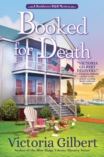 Booked for Death: A Booklover's B&B Mystery (BOOKLOVER'S B&B MYSTERY, A) book cover by Victoria Gilbert