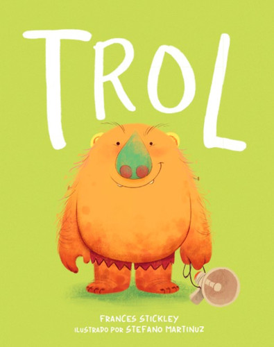 Trol / Troll book cover by Frances Stickley