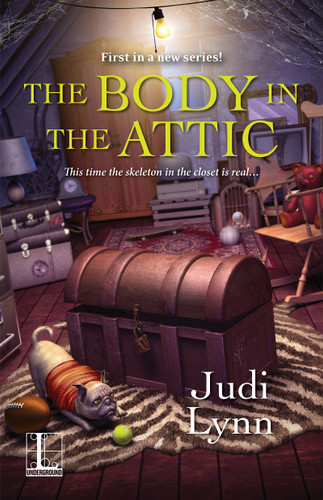 The Body in the Attic (A Jazzi Zanders Mystery) book cover by Judy Lynn