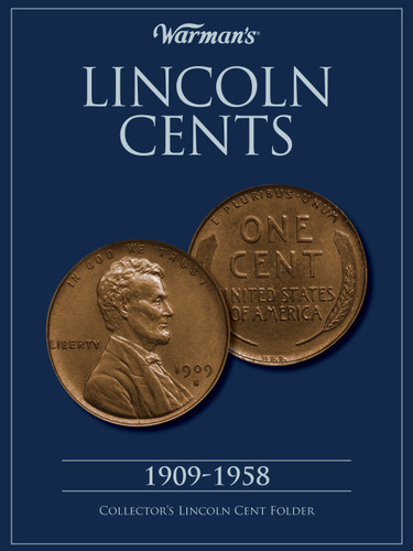 Lincoln Cents 1909-1958 Collector's Folder (Warman's Collector Coin Folders) book cover by Warman's