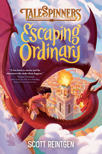 Escaping Ordinary (Talespinners) book cover by Scott Reintgen