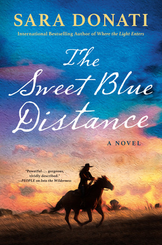 The Sweet Blue Distance book cover by Sara Donati