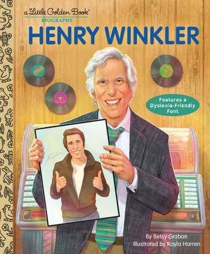 Henry Winkler: A Little Golden Book Biography (Little Golden Book Biographies) book cover by Betsy Groban