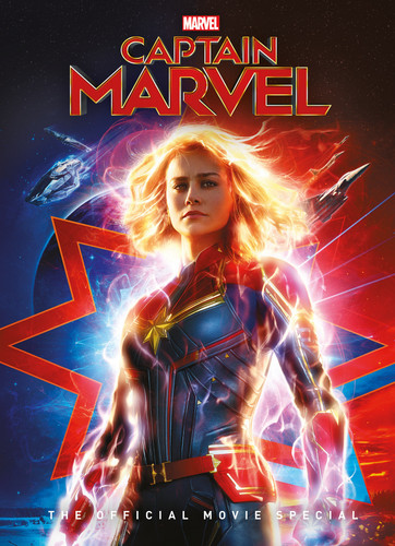 Marvel's Captain Marvel: The Official Movie Special Book (MARVEL) book cover by Titan