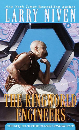 Ringworld Engineers book cover by Larry Niven