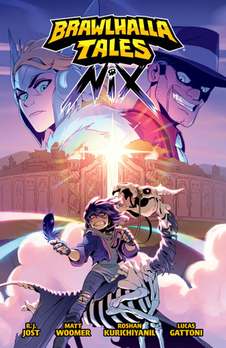 Brawlhalla Tales: Nix (Brawlhalla Tales) book cover by R.J. Jost, Matt Woomer