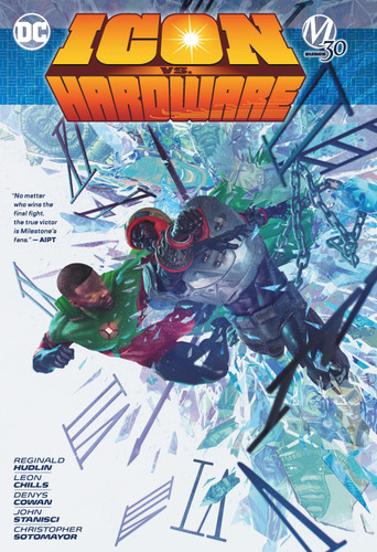 Icon vs. Hardware book cover by Reginald Hudlin, Leon Chills