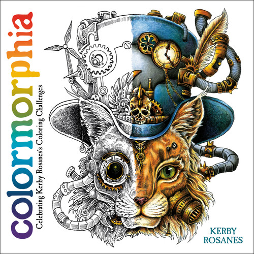 Colormorphia: Celebrating Kerby Rosanes's Coloring Challenges book cover by Kerby Rosanes