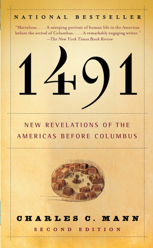 1491 (Second Edition): New Revelations of the Americas Before Columbus book cover by Charles C. Mann