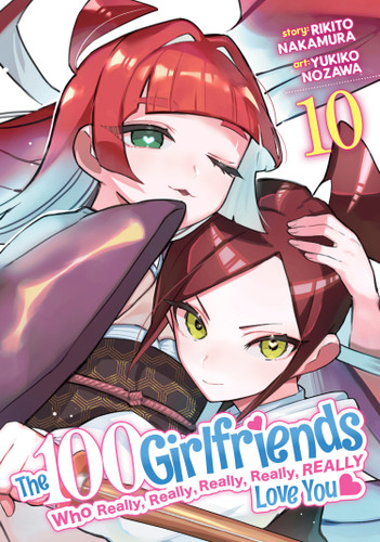 The 100 Girlfriends Who Really, Really, Really, Really, Really Love You Vol. 10 (The 100 Girlfriends Who Really, Really, Really, Really, Really Love You) book cover by Rikito Nakamura