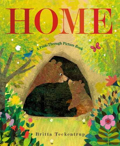 Home: A Peek-Through Picture Book book cover by Britta Teckentrup