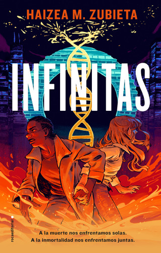 Infinitas / Infinite book cover by Haizea M. Zubieta