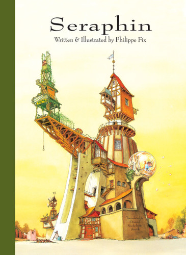 Seraphin book cover by Philippe Fix