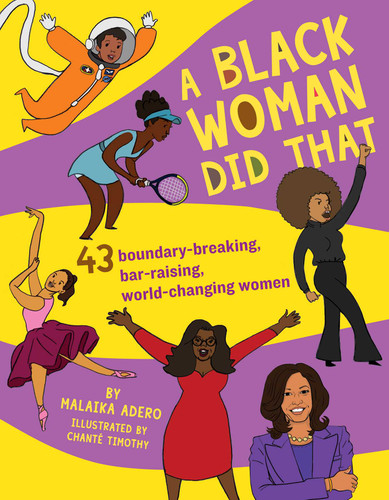 A Black Woman Did That book cover by Malaika Adero