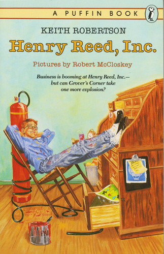 Henry Reed, Inc. book cover by Keith Robertson