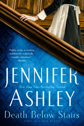 Death Below Stairs (A Below Stairs Mystery) book cover by Jennifer Ashley