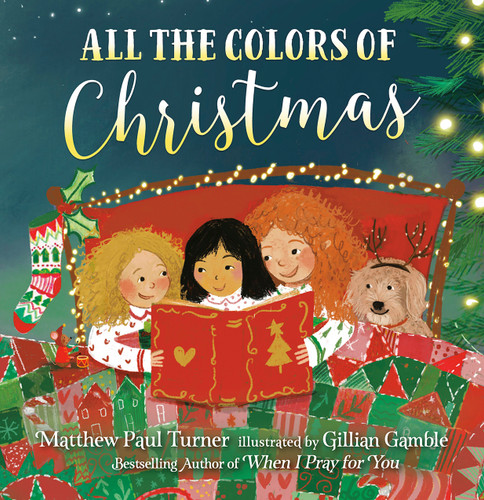All the Colors of Christmas book cover by Matthew Paul Turner