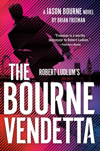 Robert Ludlum's The Bourne Vendetta (Jason Bourne) book cover by Brian Freeman