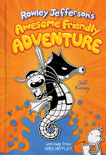 Rowley Jefferson's Awesome Friendly Adventure: From the Creator of Diary of a Wimpy Kid (The Awesome Friendly Kid Series) book cover by Jeff Kinney