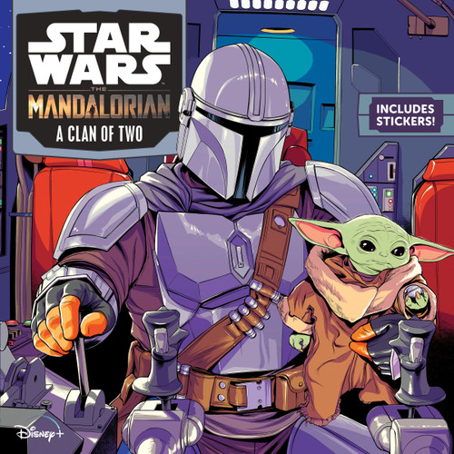 Star Wars: The Mandalorian: A Clan of Two book cover by Brooke Vitale