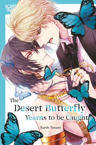 The Desert Butterfly Yearns to Be Caught book cover by Kaede  Yunami