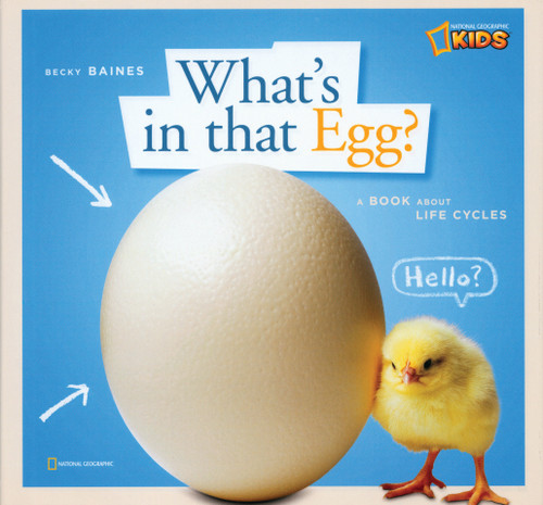 ZigZag: What's in That Egg?: A Book about Life Cycles (ZigZag) book cover by Becky Baines