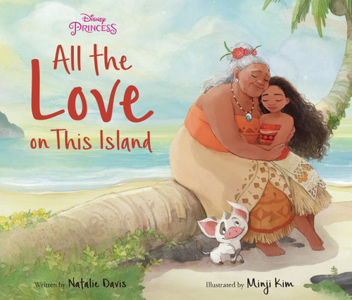All the Love on This Island book cover by Natalie Davis