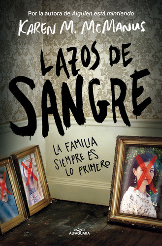 Lazos de sangre / The Cousins book cover by Karen M. McManus