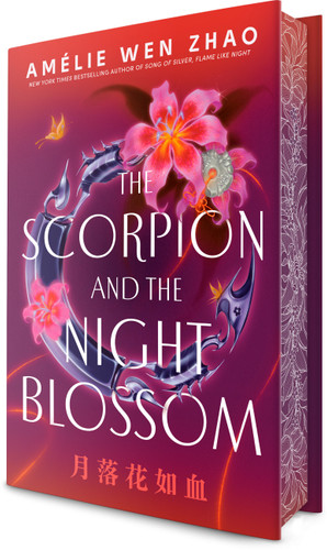 The Scorpion and the Night Blossom (The Three Realms) book cover by Amélie Wen Zhao