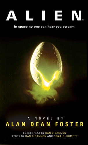Alien: The Official Movie Novelization (Alien) book cover by Alan Dean Foster