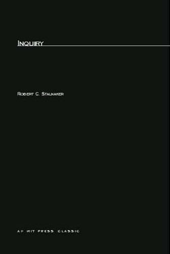 Inquiry book cover by Robert C. Stalnaker