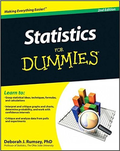 Statistics for Dummies (2ND ed.) Cover