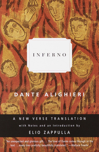 Inferno: A New Verse Translation (Vintage Classics) book cover by Dante