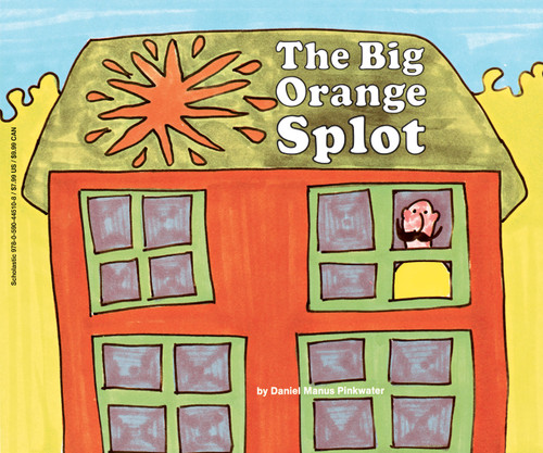 The Big Orange Splot book cover by Daniel Manus Pinkwater