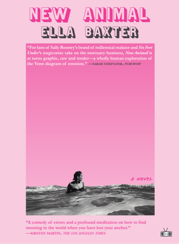 New Animal book cover by Ella Baxter