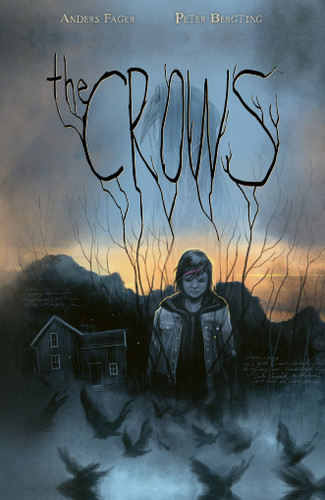 The Crows book cover by Anders Fager, Peter Bergting