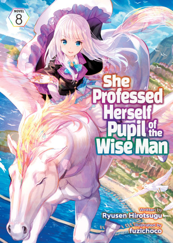 She Professed Herself Pupil of the Wise Man (Light Novel) Vol. 8 (She Professed Herself Pupil of the Wise Man (Light Novel)) book cover by Ryusen Hirotsugu