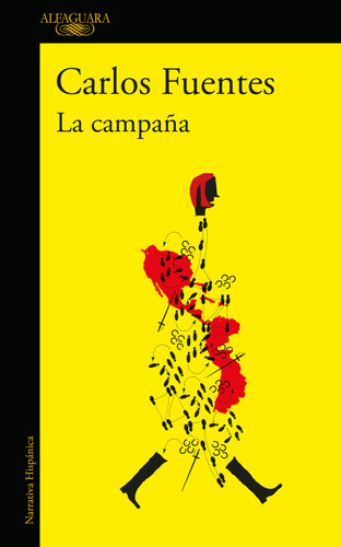 La campaña / The Campaign book cover by Carlos Fuentes