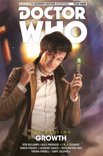 Doctor Who: The Eleventh Doctor: The Sapling Vol. 1: Growth (Doctor Who: The Eleventh Doctor) book cover by Rob Williams, Alex Paknadel