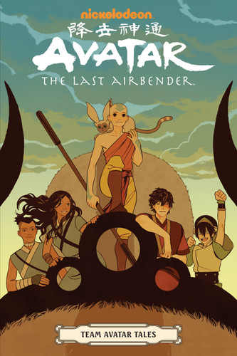 Avatar: The Last Airbender - Team Avatar Tales (Avatar: The Last Airbender) book cover by Gene Luen Yang, Dave Scheidt, Sara Goetter, Ron Koertge