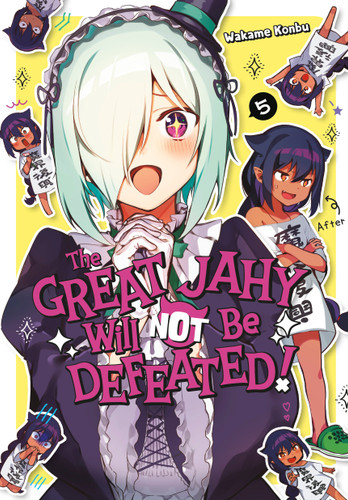 The Great Jahy Will Not Be Defeated! 05 (The Great Jahy Will Not Be Defeated!) book cover by Wakame Konbu