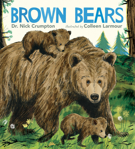 Brown Bears book cover by Nick Crumpton