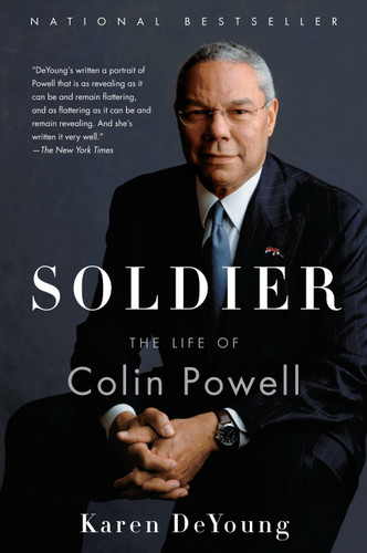 Soldier: The Life of Colin Powell book cover by Karen DeYoung